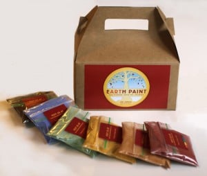 Earth Paints for kid petite set Children's Paint Kit - Petite Set