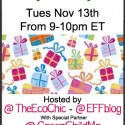 Join us for the #GreenGifts Twitter Party – 11/13/12