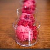 Organic Raspberry Sorbet