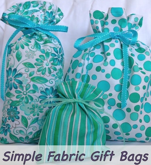 ... you have asked for a How-To guide to making your own fabric gift bags