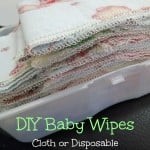 DIY Baby Wipes