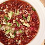 Chicken Chili with Black Beans & Veggies