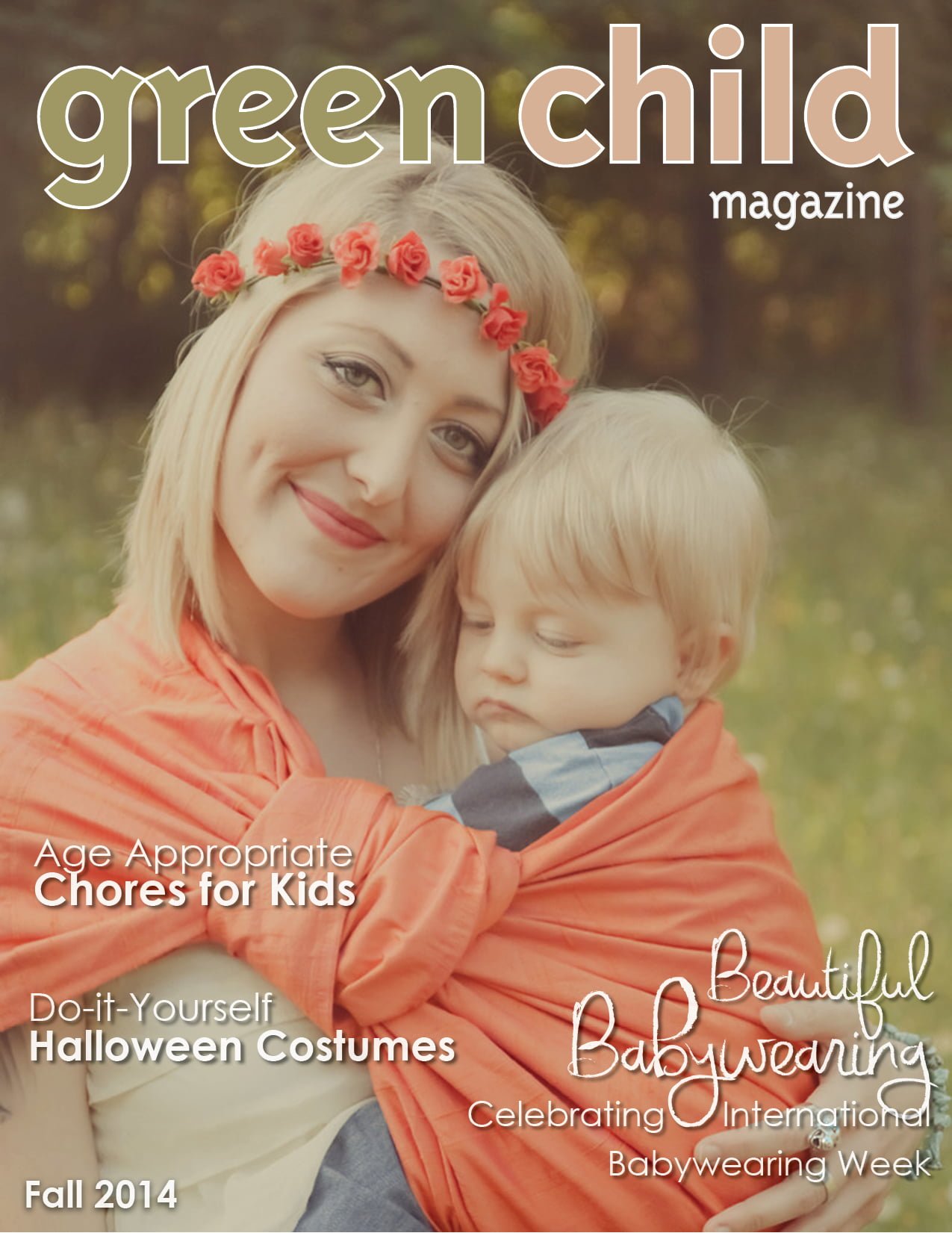 Fall 2014 issue of Green Child Magazine