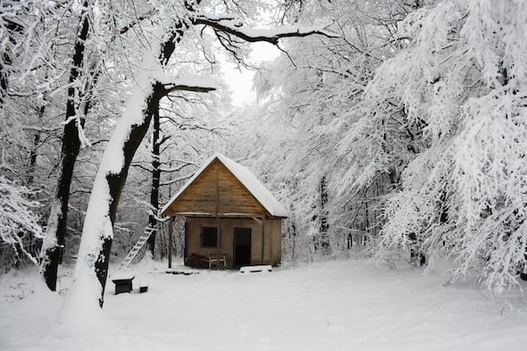 An outdoorsman's winter wonderland