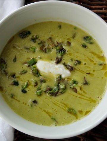 asparagus avocado soup