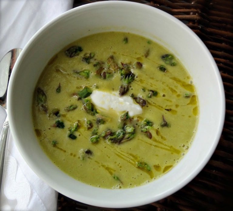 Asparagus Avocado Soup Recipe