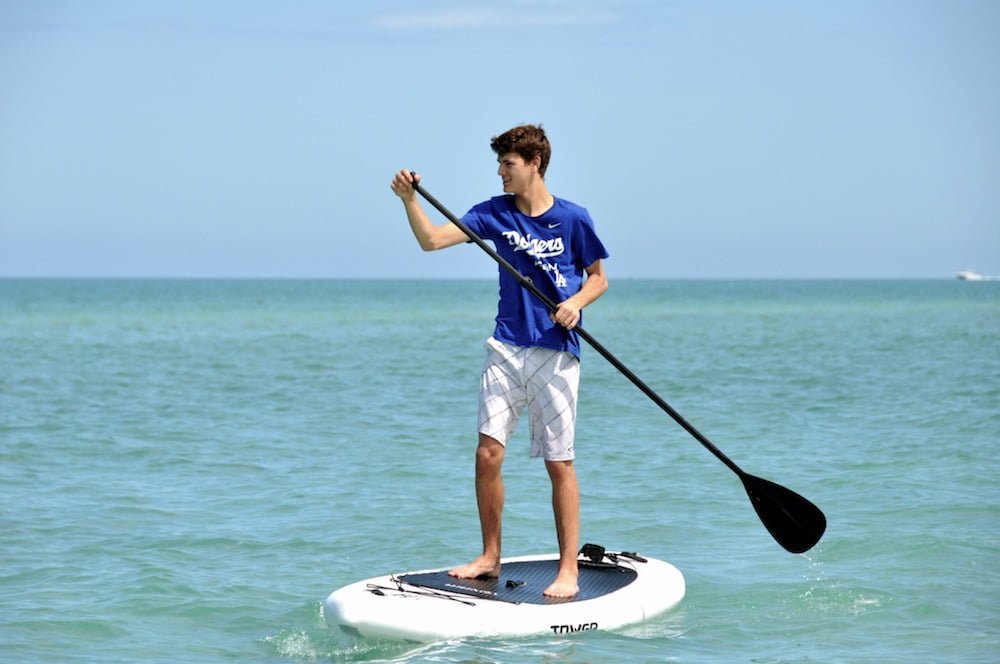 Green Travel with Kids paddleboarding Green Child Mag