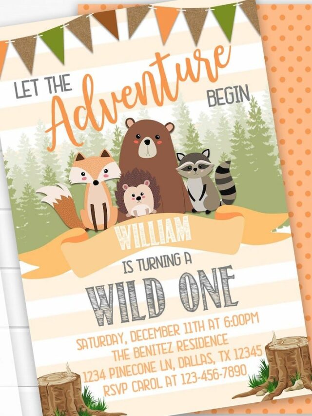 How to Host A Woodland Themed Party Story