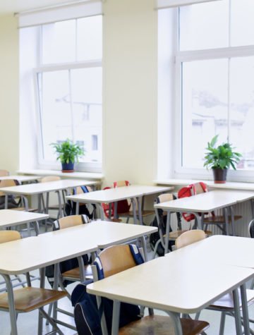 eco-friendly school classroom