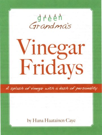 Vinegar Fridays Non-Toxic Guide to Cleaning