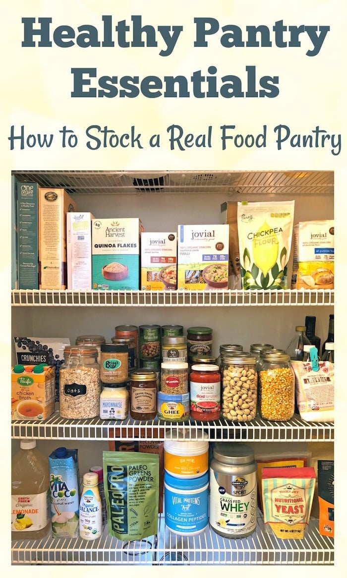 Healthy Pantry Makeover Tips + Free Printable Pantry & Meal Planning Checklist