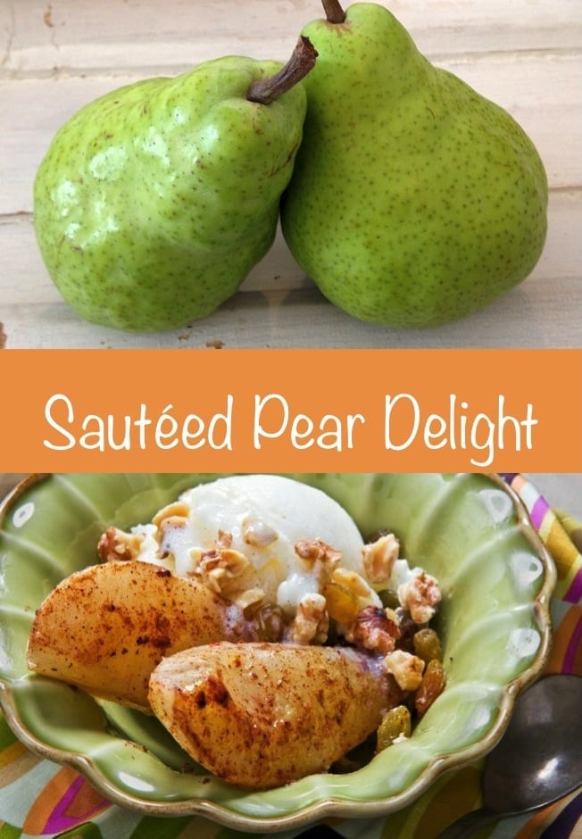 Sautéed Pear Delight