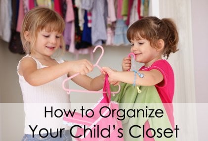 How to Organize Your Child's Closet