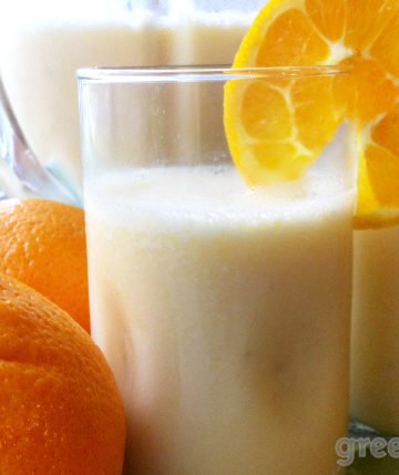 Creamy Orange Banana Smoothie