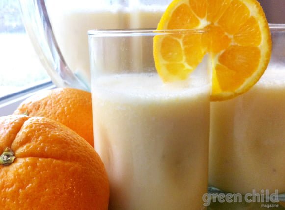 Creamy Orange Banana Smoothie