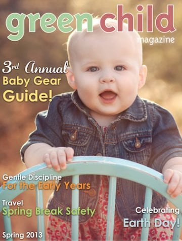 Green Child Magazine Spring cover 2013