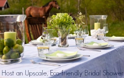 How (& Why) To Host a Green Bridal Shower