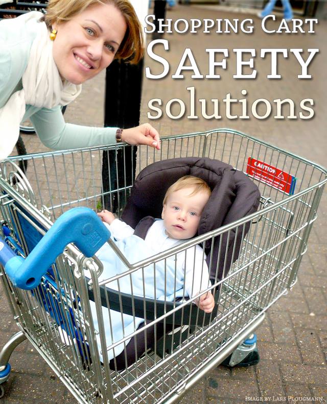 car seat shopping cart