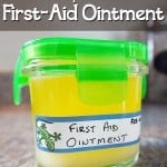 A simple recipe for a Homemade First-Aid Ointment