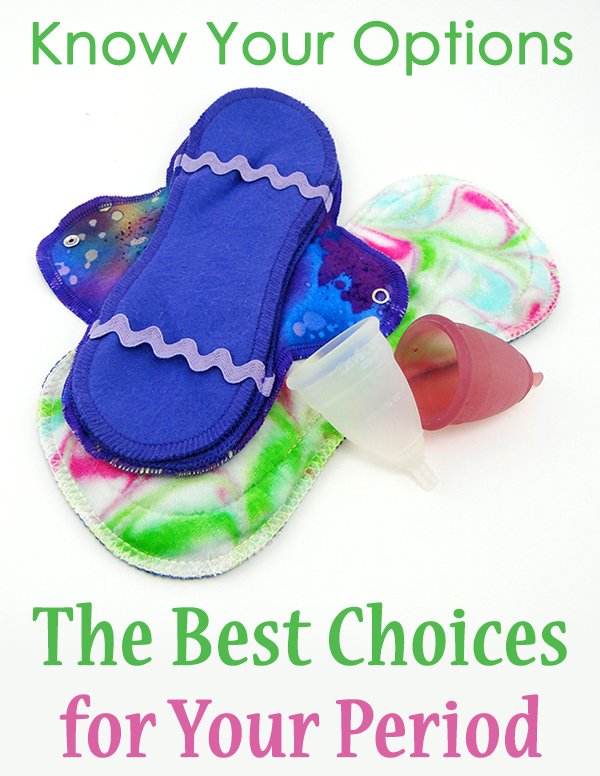 Reusable Menstrual Products: Cups, Discs, Period Panties + Cloth Pads