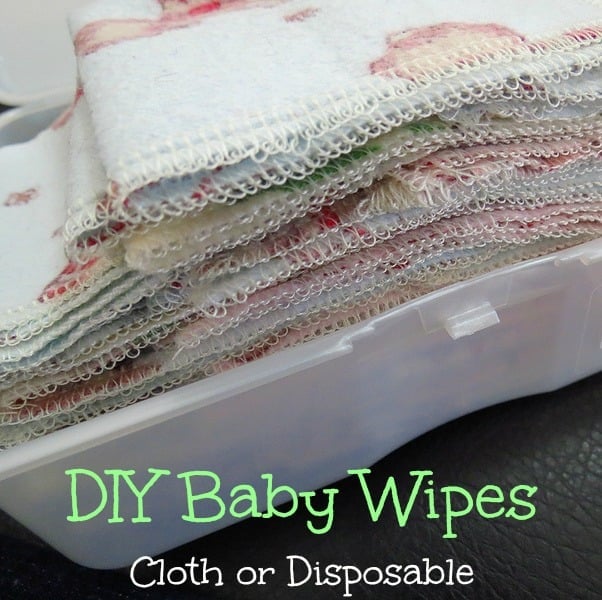 DIY Baby Wipes with Gentle Solution: Cloth or Disposable
