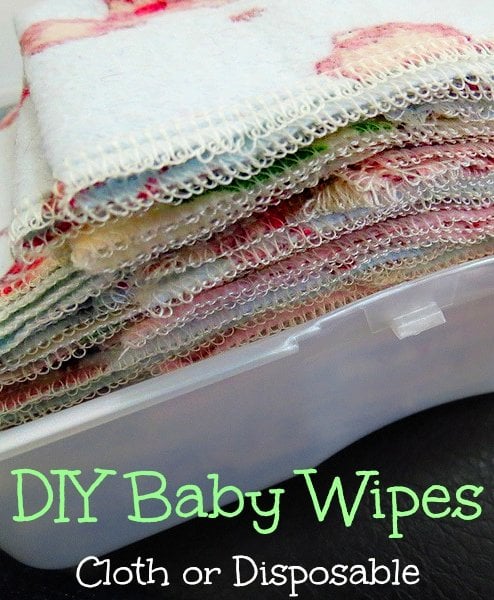 DIY Baby Wipes