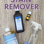 DIY natural stain remover ingredients
