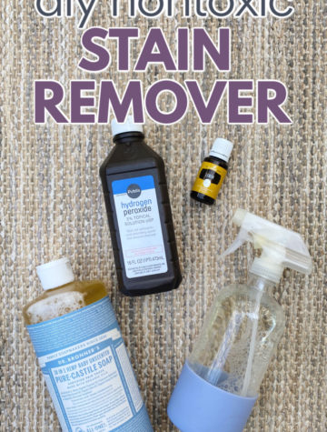 DIY natural stain remover ingredients