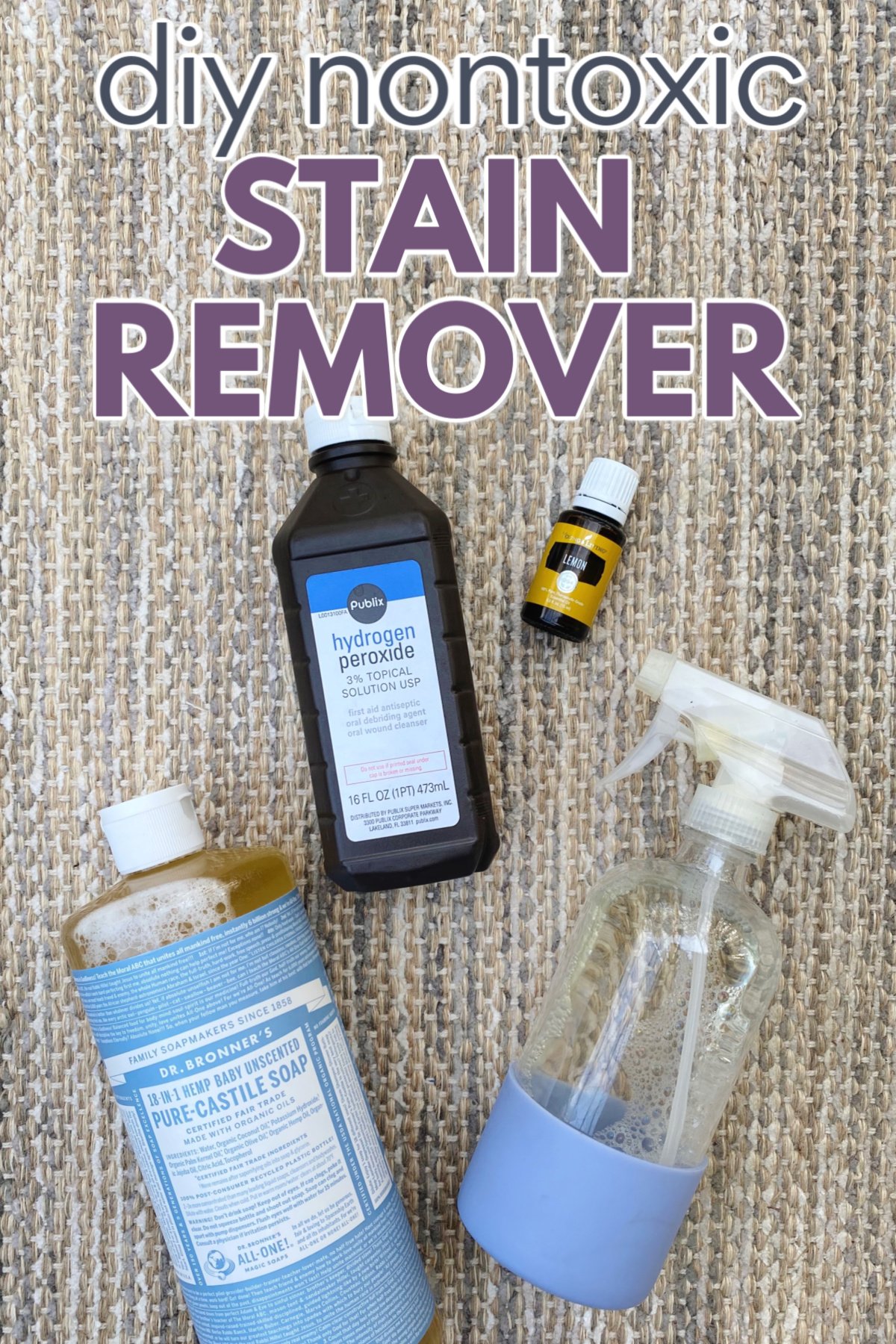 DIY Natural Stain Remover (passes the white baseball pants test)