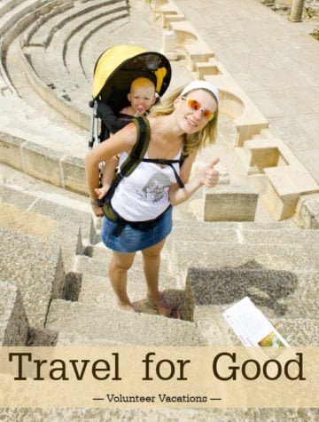 Take a volunteer vacation and get a chance to soak up the local flavors and culture, while making it a meaningful trip!