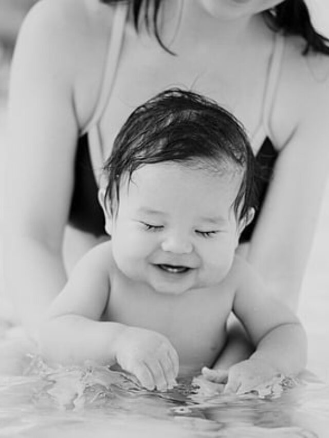 The Gentle Parenting Approach to Baby Swimming Lessons Story