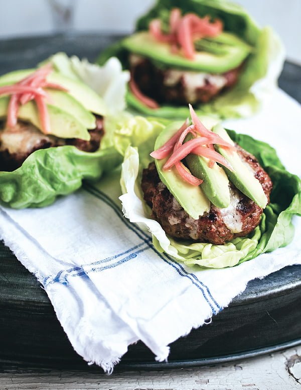 Juicy Burgers with Gruyere