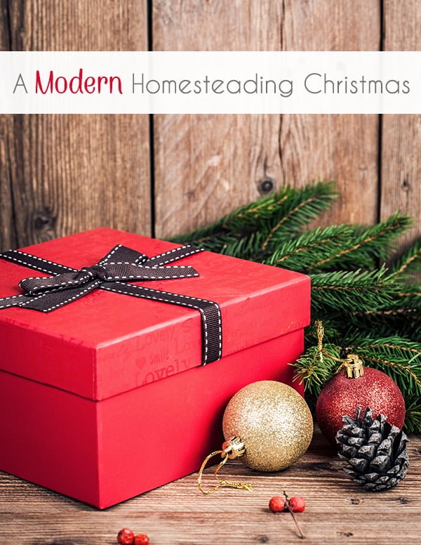 A Modern Homesteading Christmas