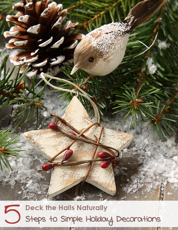 Deck the Halls Naturally: 5 Steps to Simple, Natural Christmas Decor