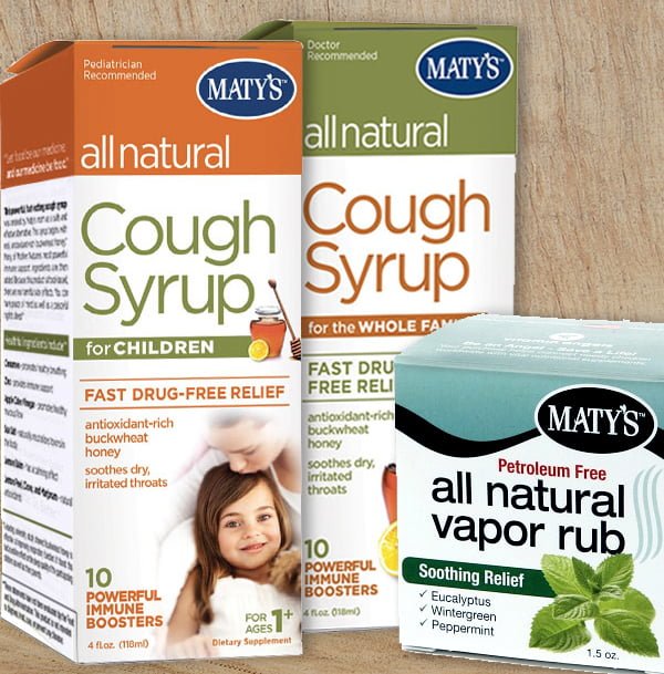 Maty’s Healthy Products for Natural Cold & Cough Relief