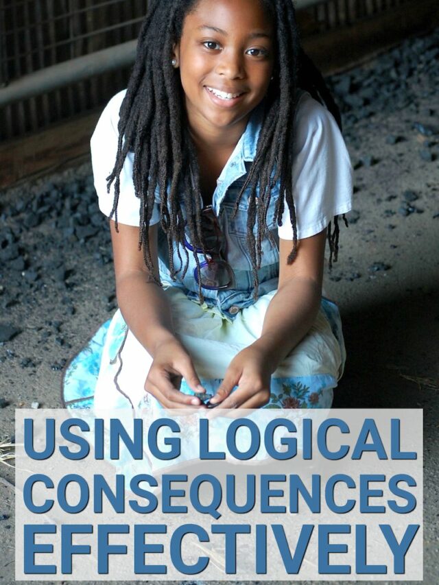 Logical Consequences: How to Set Limits & Follow Through on Discipline Story