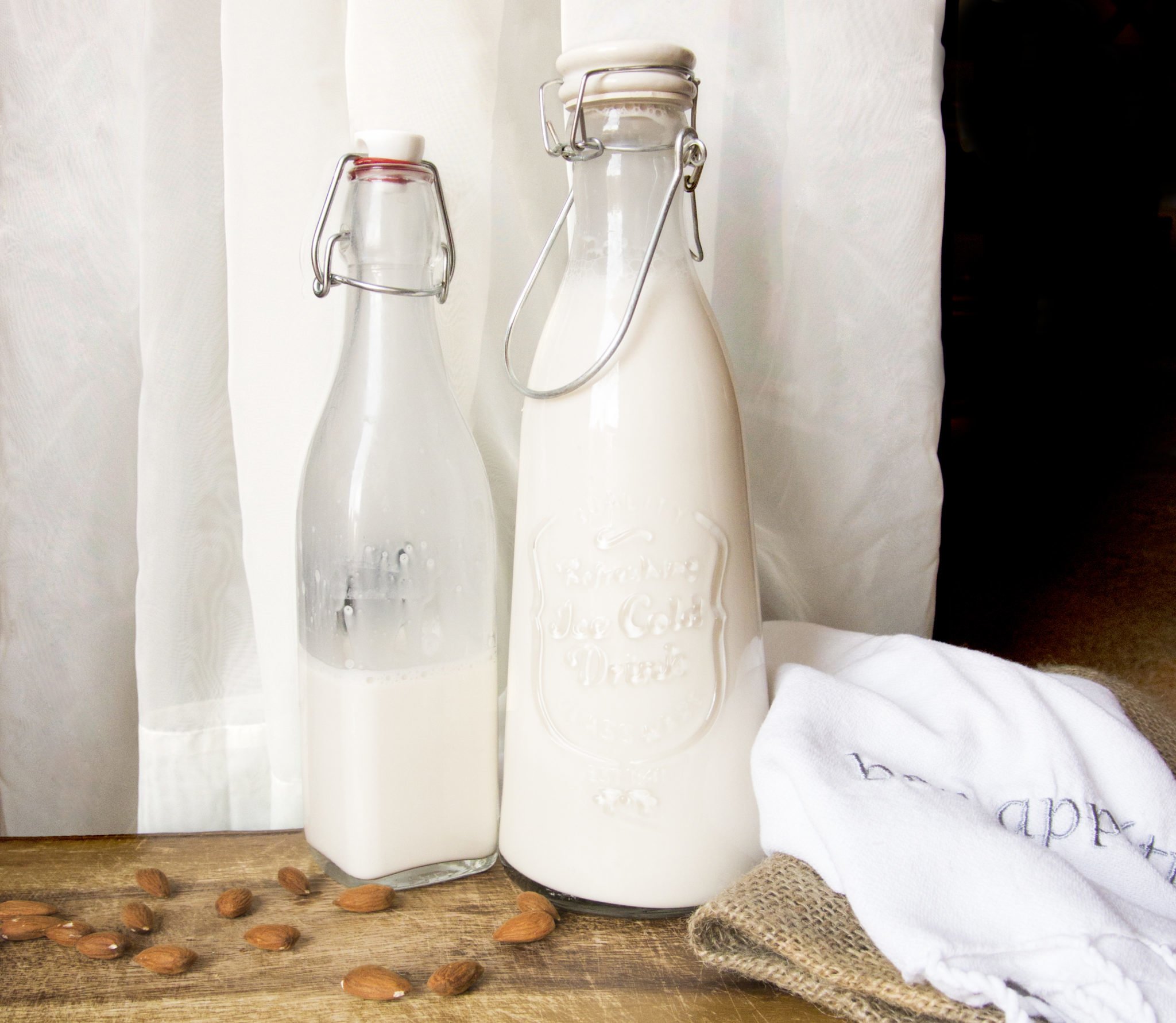 Homemade Almond Milk & Creamer