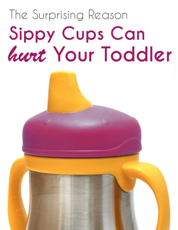 The Surprising Reason Sippy Cups Can Hurt Your Toddler
