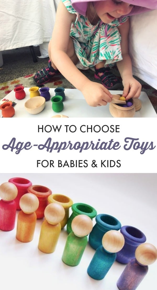 How to Choose Age Appropriate Toys for Kids