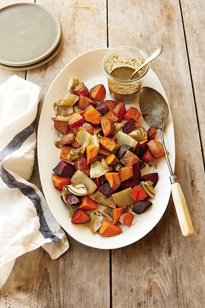 Perfectly Roasted Root Vegetable Salad