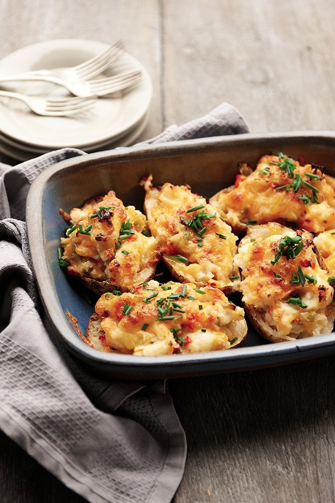 vegan twice baked potatoes