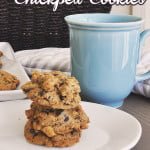 Chocolate Chip Chickpea Cookies with Einkorn Flour