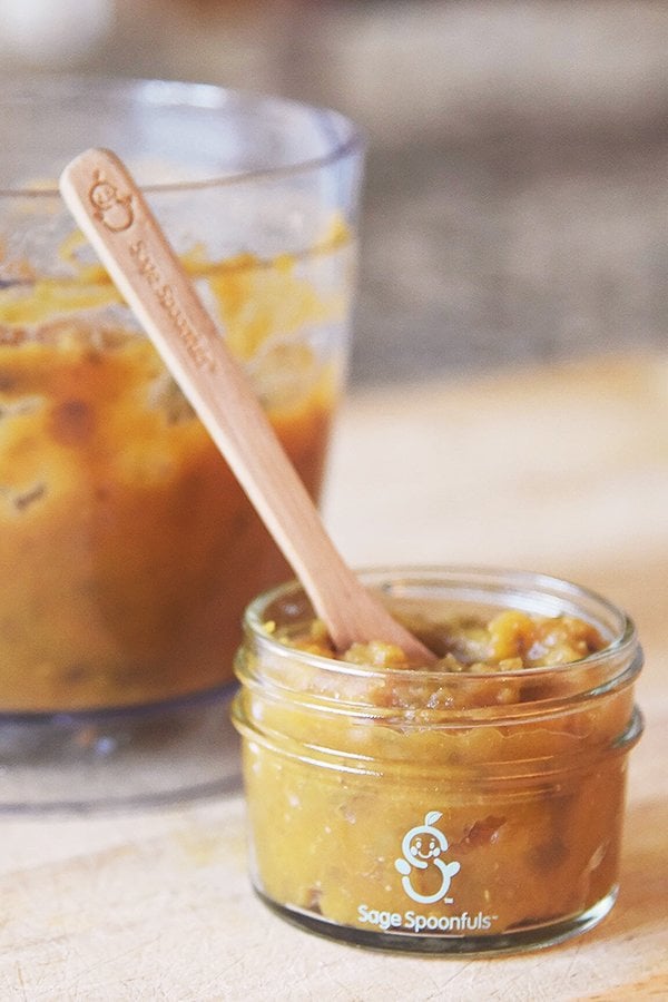 Sweet Potato Lentil Apple Stage 2 Baby Food Recipe