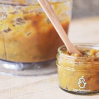 Sweet potato apple lentil baby food recipe