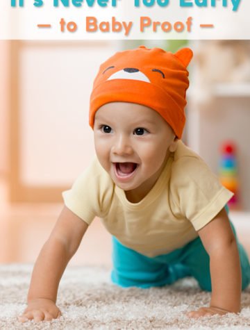 The best advice to help you baby proof your home with safe and non-toxic materials