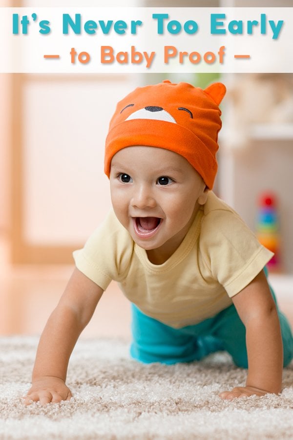 The best advice to help you baby proof your home with safe and non-toxic materials