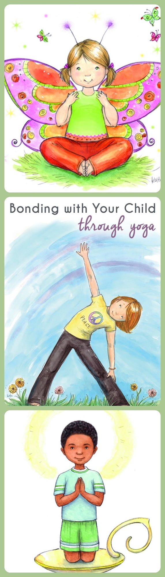 Bonding with your child through yoga