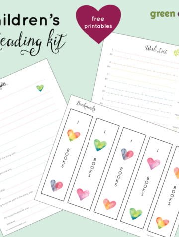 Children's Reading Kit - Free Printable