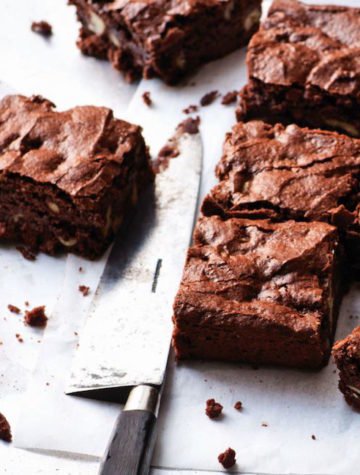 Gluten Free Peppermint Brownies