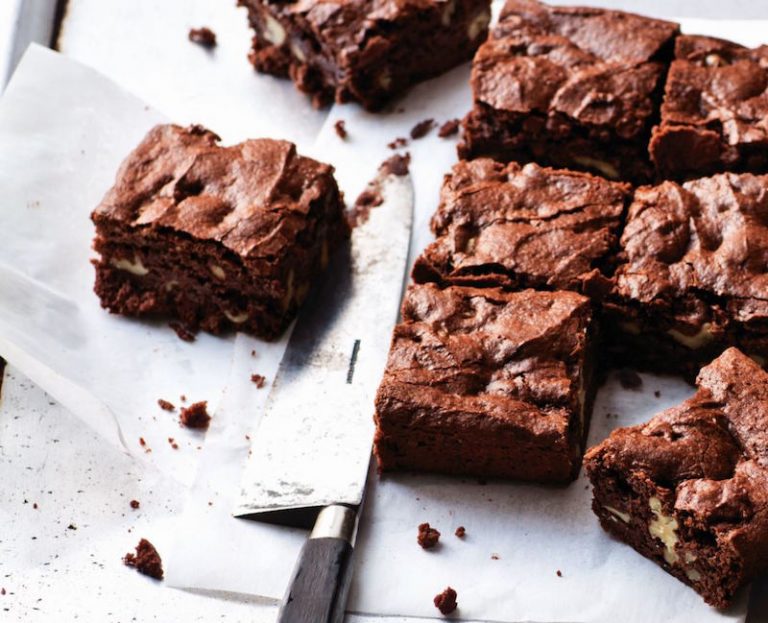 Easy Gluten-free Peppermint Brownies